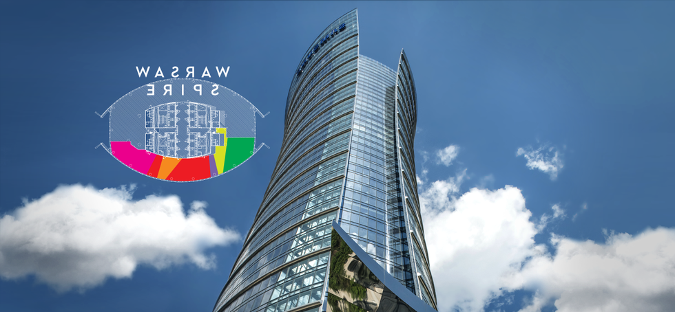 Konkurs na projekt wnętrz w wieżowcu Warsaw Spire
