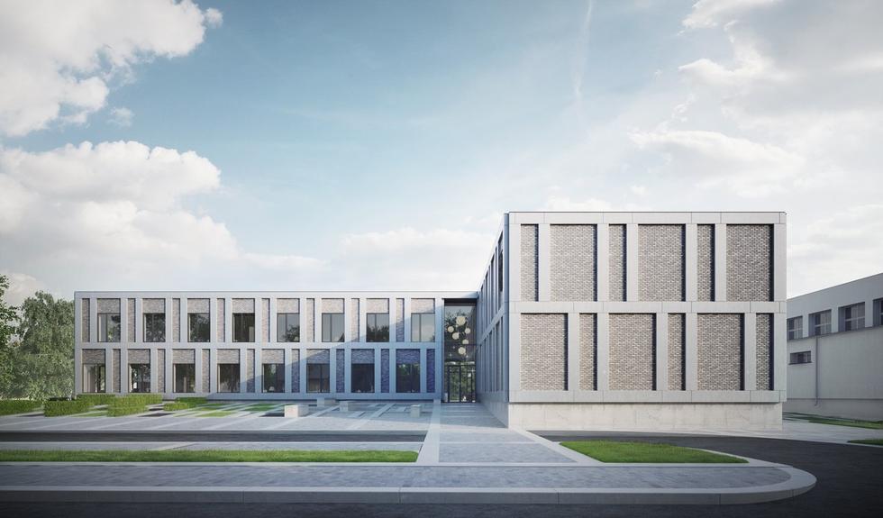 Dom Kultury i Urząd Gminy Lubrza